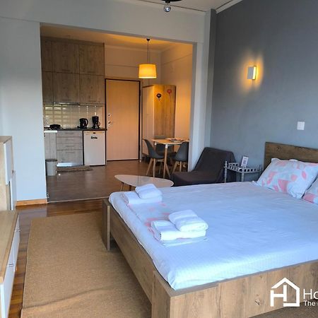 30M² Cosy Studio With Panoramic Sea View Chalkís 외부 사진