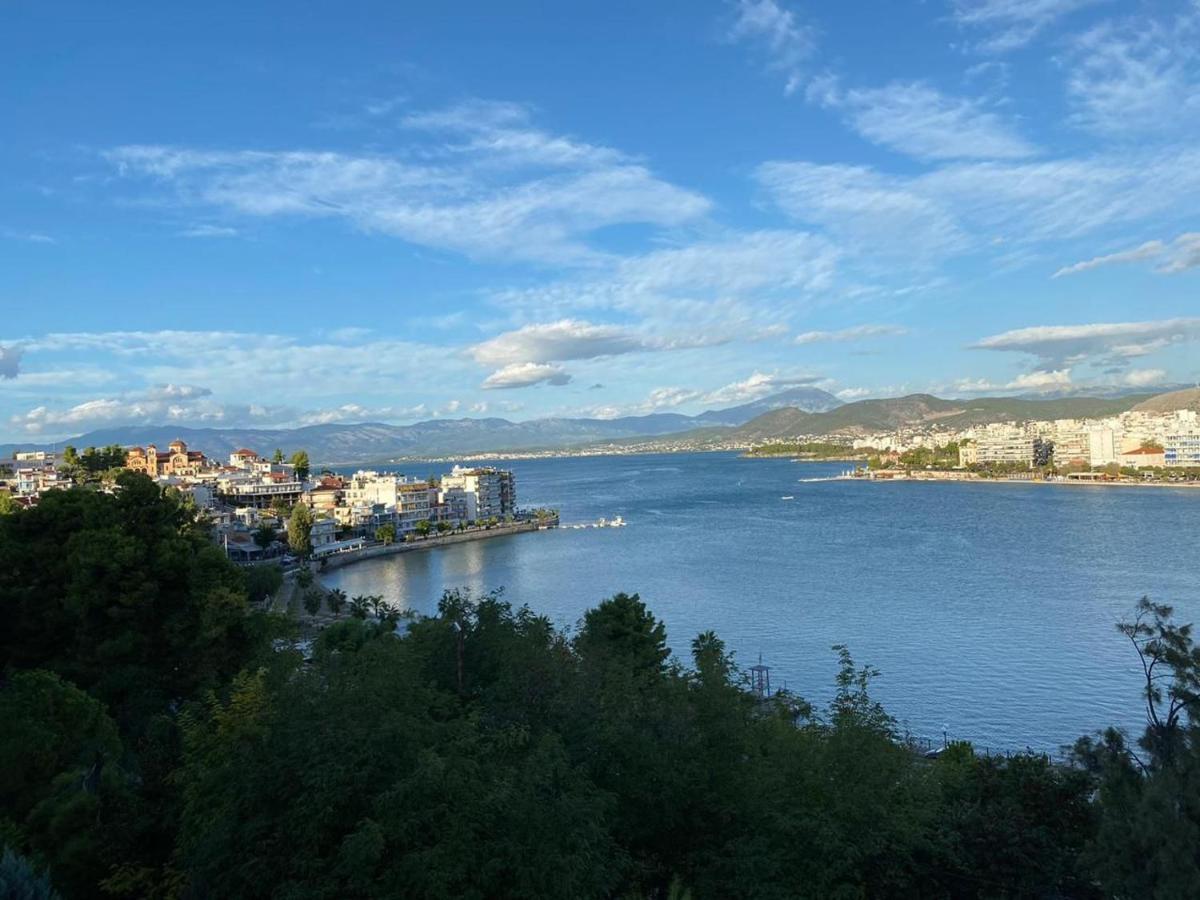 30M² Cosy Studio With Panoramic Sea View Chalkís 외부 사진