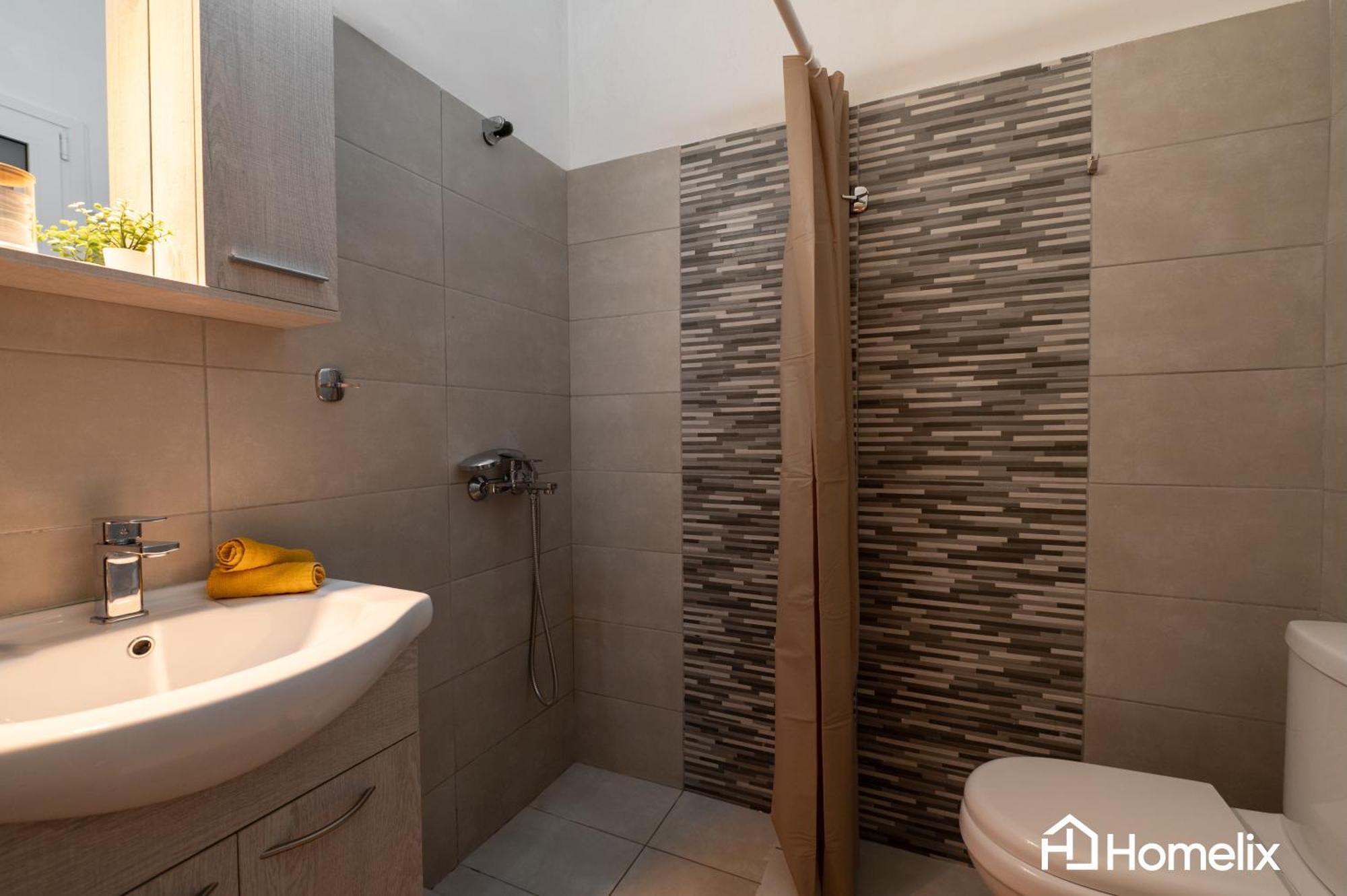 30M² Cosy Studio With Panoramic Sea View Chalkís 외부 사진
