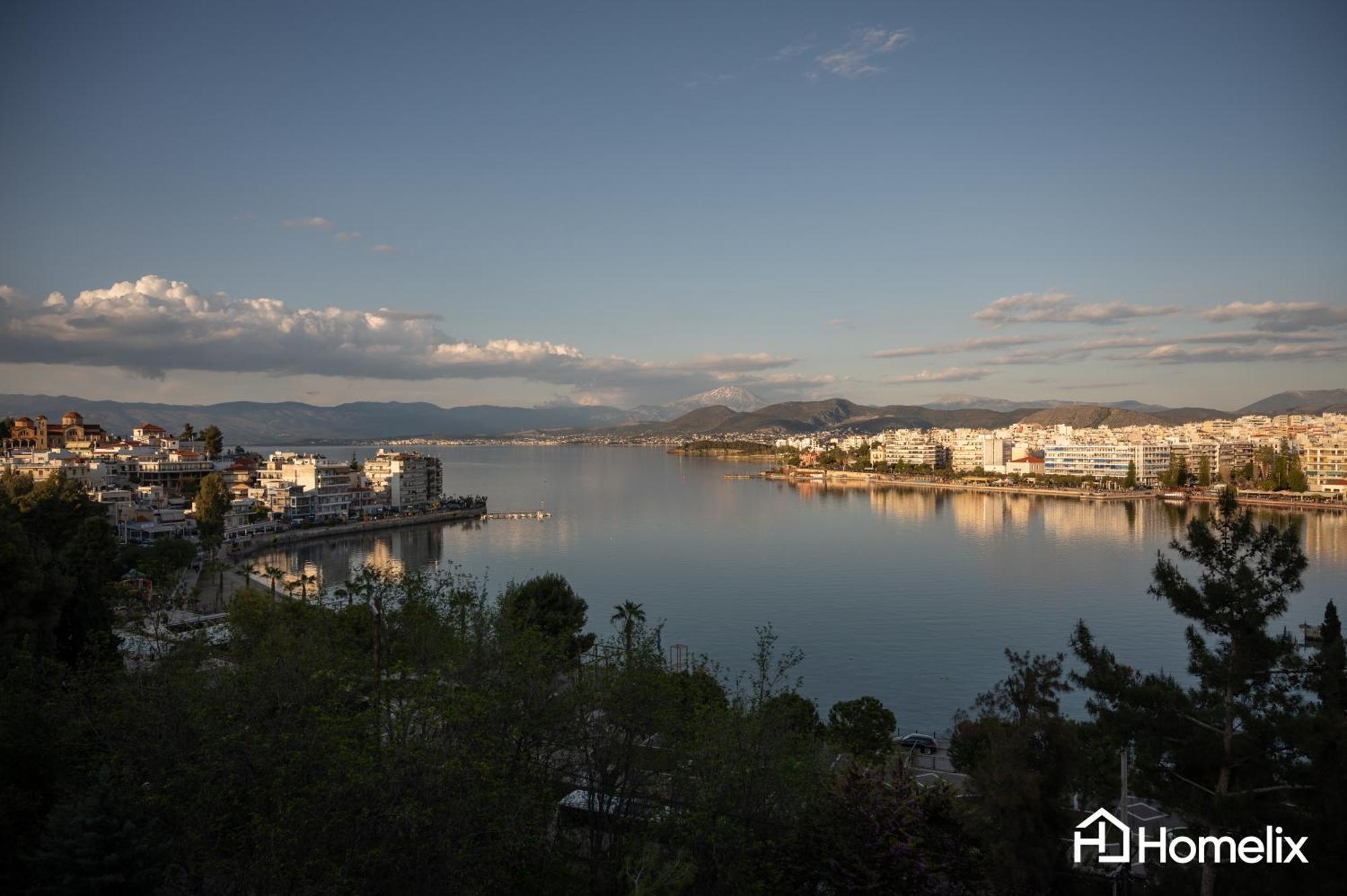 30M² Cosy Studio With Panoramic Sea View Chalkís 외부 사진